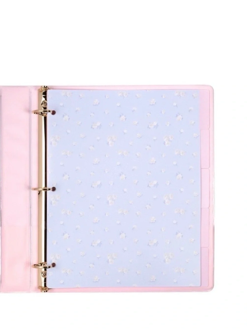 LoveShackFancy x Target - Yoobi Everblooming Rosettes 1” Binder & 5 tab dividers